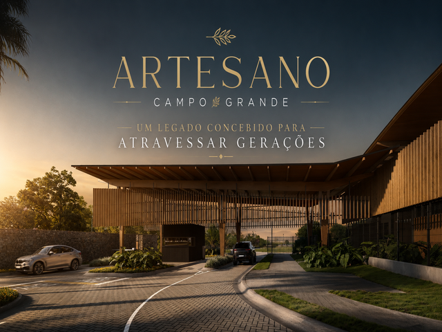 Pré Lançamento - Artesano Campo Grande: Um Novo Conceito de Vida