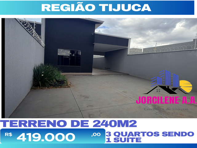CASA COM TERRENO AMPLO REGIÃO TIJUCA