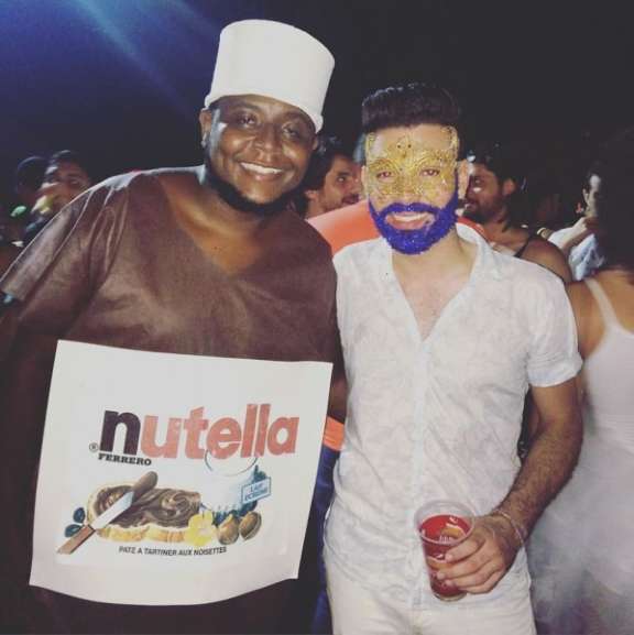 "Nutella" e o barba azul Célio Rosa (Foto: Célio Rosa/Arquivo Pessoal)