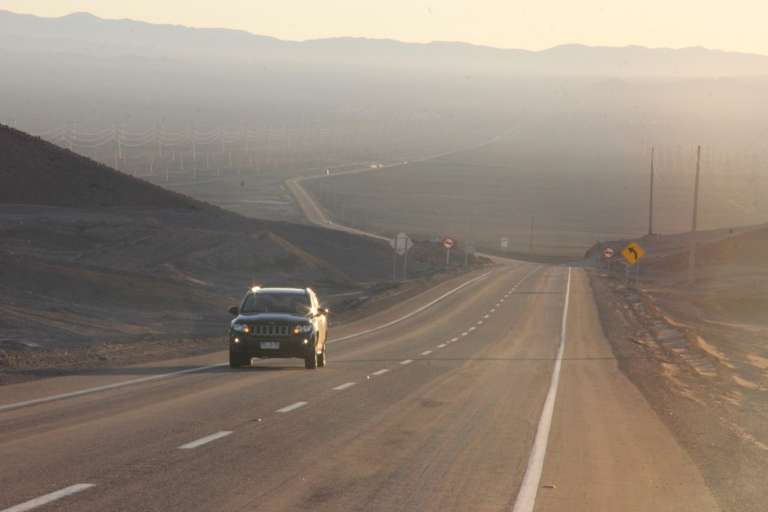Rota: Estrada do Deserto do Atacama. Foto: Paulo Cruz