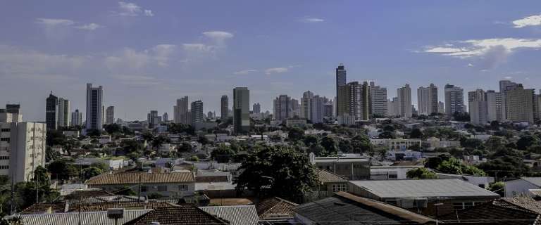 Centenária, cidade se exibe em vista panorâmica. (Foto: Marcelo Calazans)