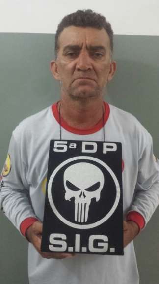 O mototaxista Reinaldo Silveira Nantes foi preso nesta terça-feira (8) (Foto: Divulgação Polícia Civil)