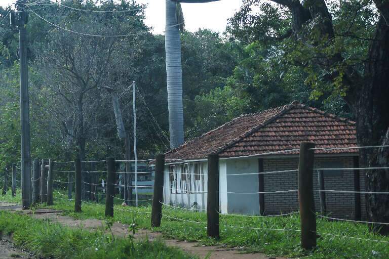 Moradia rural em meio a área arborizada. (Foto: Paulo Francis)