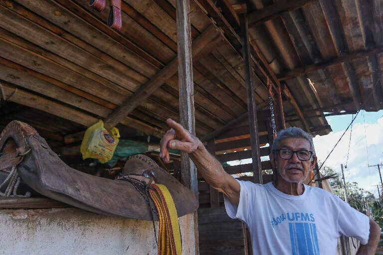 Sebastião Inácio de Andrade, de 73 anos. (Foto: Paulo Francis)