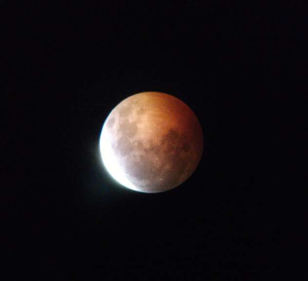 Eclipse lunar. (Foto: José Guilherme)