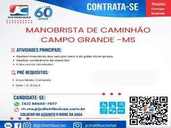 Manobrista de caminh&atilde;o