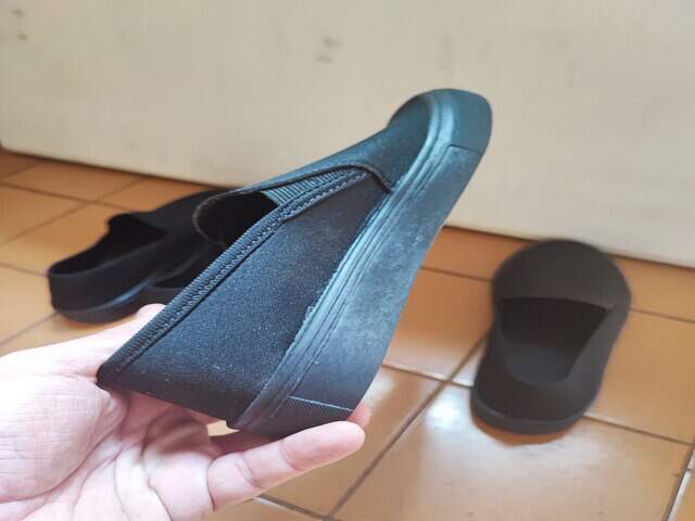 2 pares de t&ecirc;nis Slip-on novos