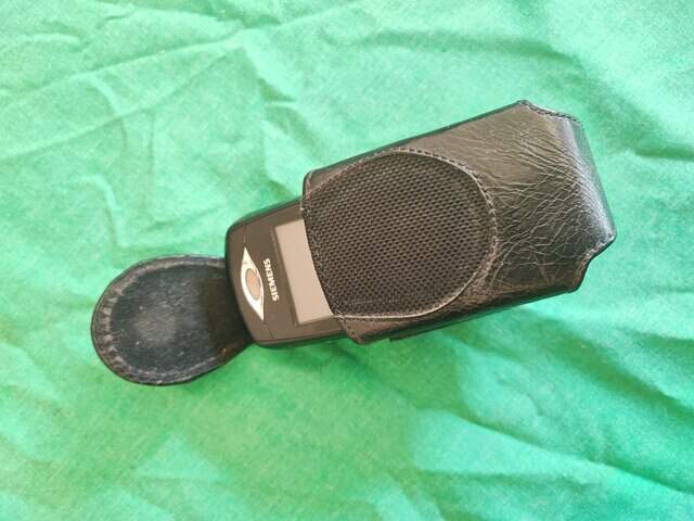 Celular Siemens SL65 com case para cole&ccedil;&atilde;o