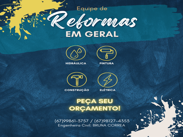 Reforma R&aacute;pida e Eficiente