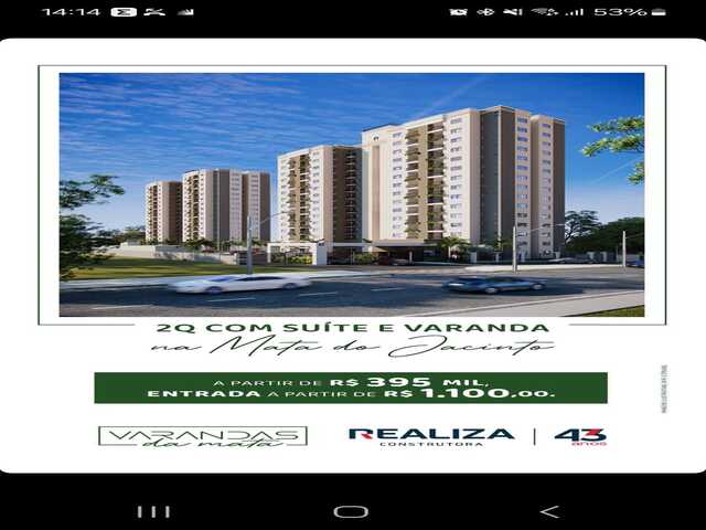 vendo apartamento Varandas Da Mata 