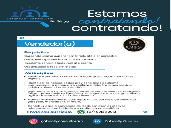 VENDEDOR(A)