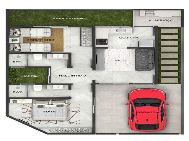 Vendo Casa Terrea Nova. Nova Lima 