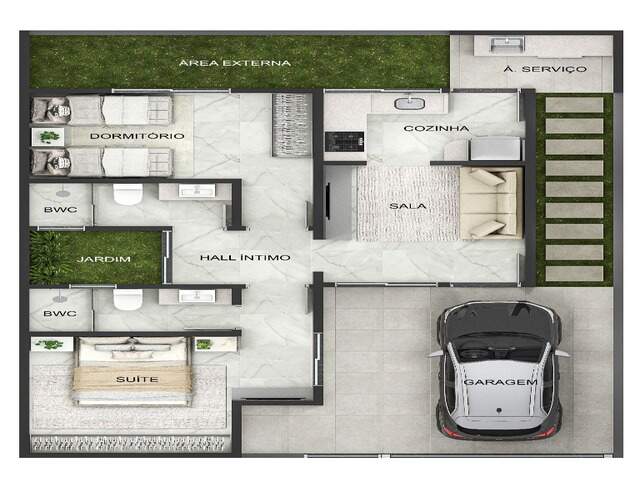 Vendo Casa Terrea Nova. Nova Lima 