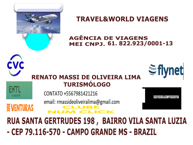 TRAVEL&amp;WORLD VIAGENS