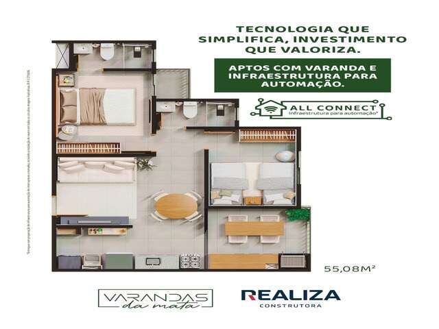 vendo Apartamento Novo Varanda Da Mata 