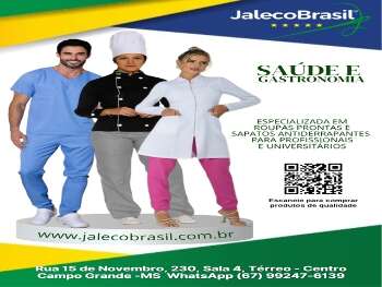 Jaleco Brasil em Campo Grande