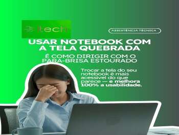 💻 Troca de Tela de Notebook com Qualidade e Rapidez! 🔧