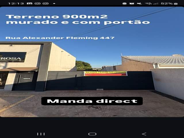 Alugo Terreno 900m&sup2;