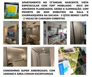 Apartamento mobiliado