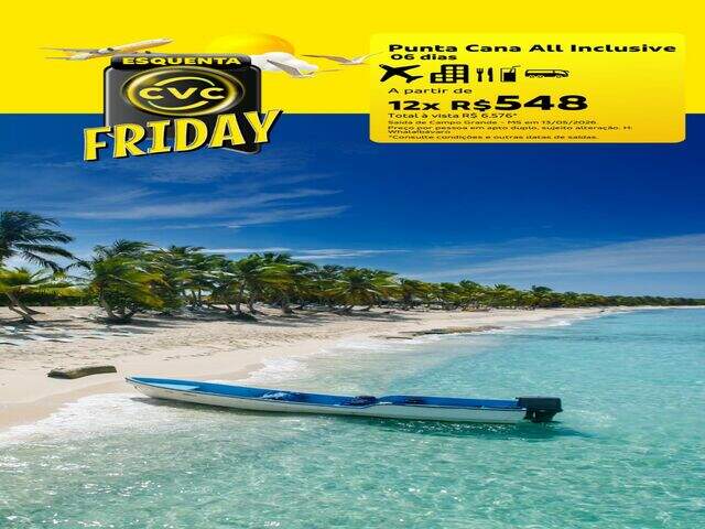 Pacote Turístico para Punta Cana All Inclusive