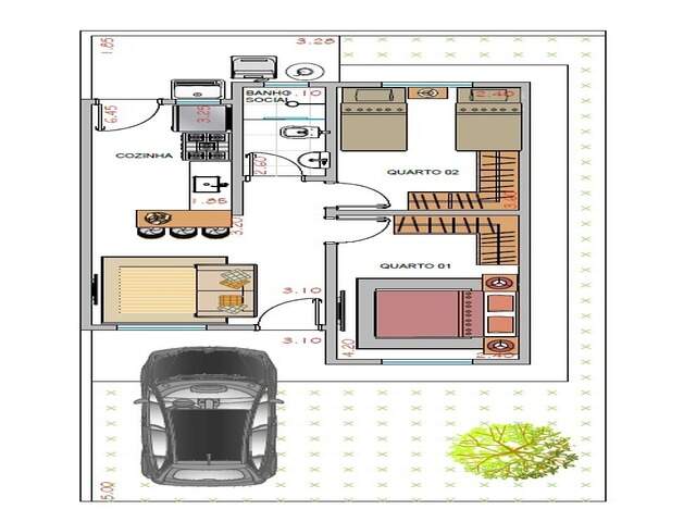vendo Casa T&eacute;rrea na planta Jardim Tarum&atilde; 