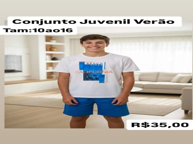 3 Conjuntos Ver&atilde;o infantil  Por R$100,00