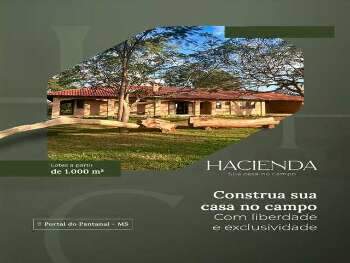 HACIENDA - Condomínio fechado de lotes em Aquidauana/MS (à venda na planta)