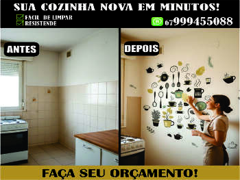 SUA COZINHA NOVA EM MINUTOS!