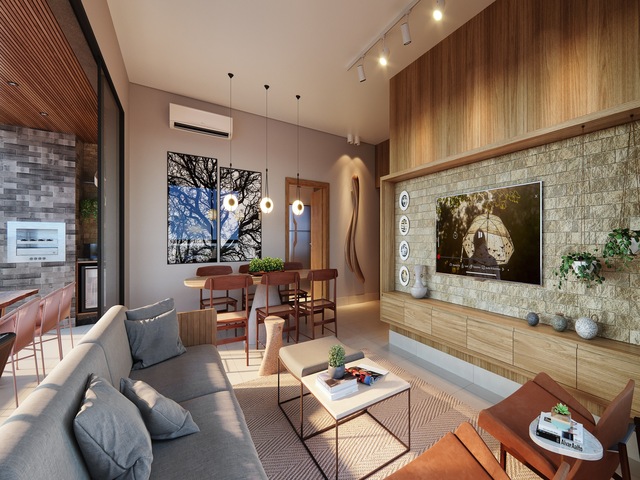 Viva com Estilo no Jardim dos Estados: 132 m&sup2;  e  Lazer Completo 