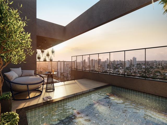 Viva com Estilo no Jardim dos Estados: 132 m&sup2;  e  Lazer Completo 
