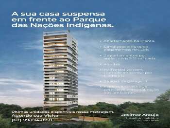 Heritage Saraiva de Rezende | 202 m² | Frente ao Parque das Nações Indígenas