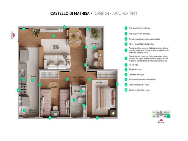 VENDO Apartamento castelo De Mathisa 