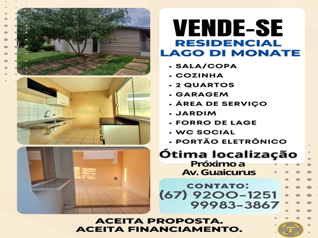 VENDE-SE em RESIDENCIAL LAGO DI MONATE