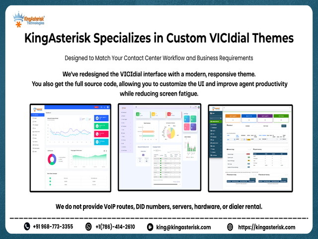 Custom VICIdial Theme for Contact Centers – Boost Agent Productivity