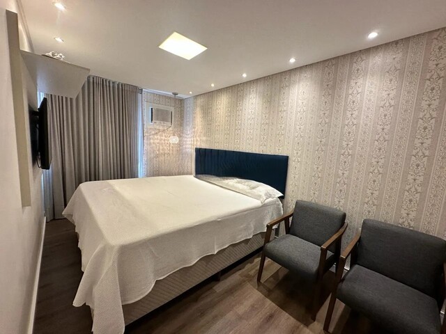 Apartamento Mobiliado 3 Quartos (1 Su&iacute;te) no Tiradentes + Lazer Completo