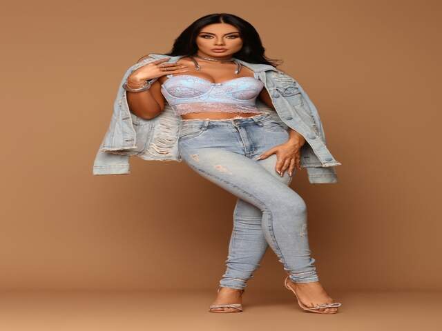 Conjunto Lingerie Cropped Rendado Bicolor