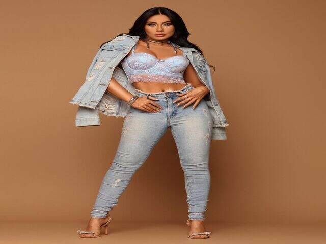 Conjunto Lingerie Cropped Rendado Bicolor