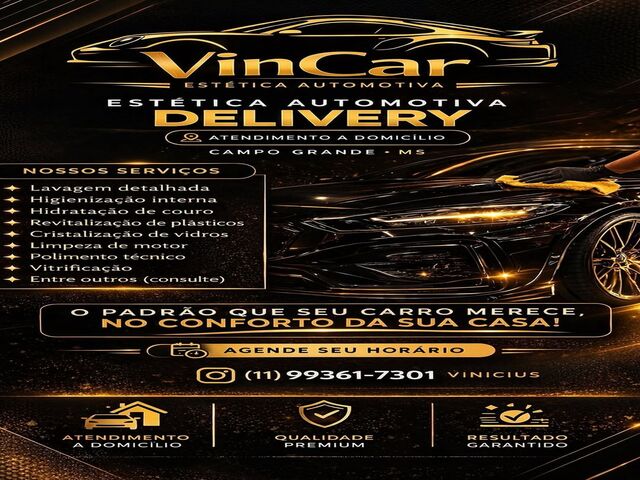 🚗 Est&eacute;tica Automotiva Premium no Conforto do Seu Condom&iacute;nio