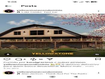 yellowstone sua casa no campo