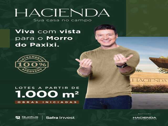 Hacienda - Condomínio de lotes em Camisão/Aquidauana, 1.000m²