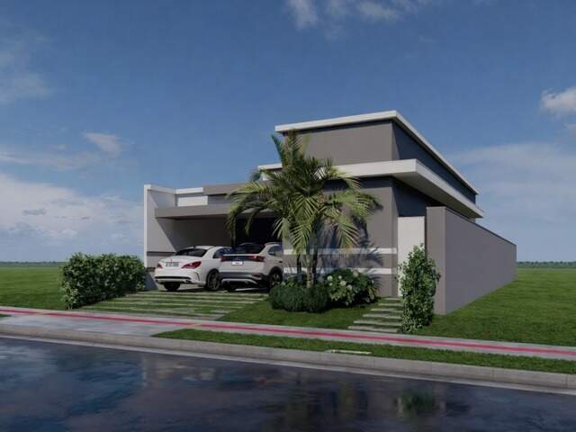 Casa T&eacute;rrea Moderna com Su&iacute;te Master e Quintal Amplo no Reserva Santa In&ecirc;s