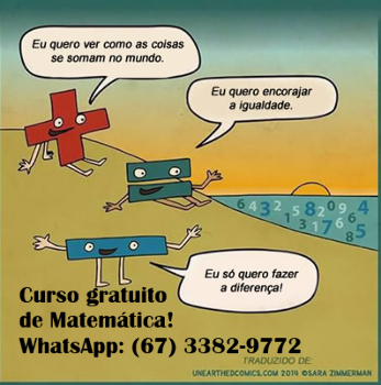 Curso gr&aacute;tis de Matem&aacute;tica!