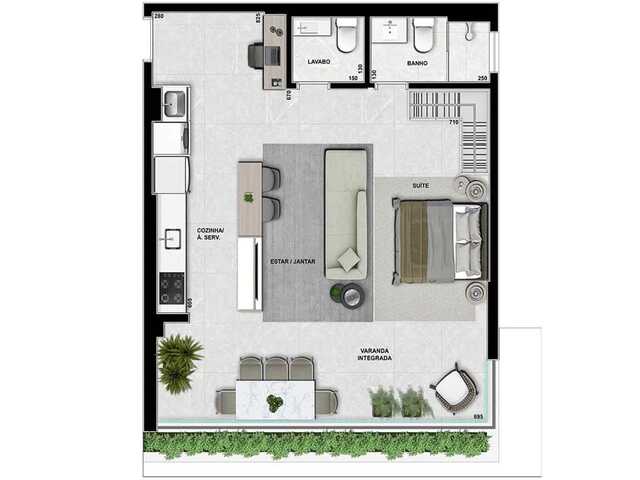 Artheo | Apartamento de 76 m² à Venda no Jardim dos Estados