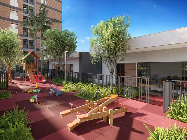 1 Quarto | 52,54 m² + 25 m² de garden | Entrada de 9% | Arbo Parque dos Poderes