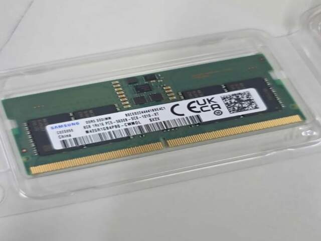 Memória RAM 8 GB DDR5 5600 MHz Samsung - Notebook