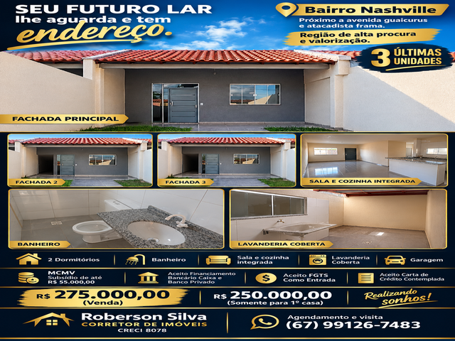 vendo casa no Nashville 