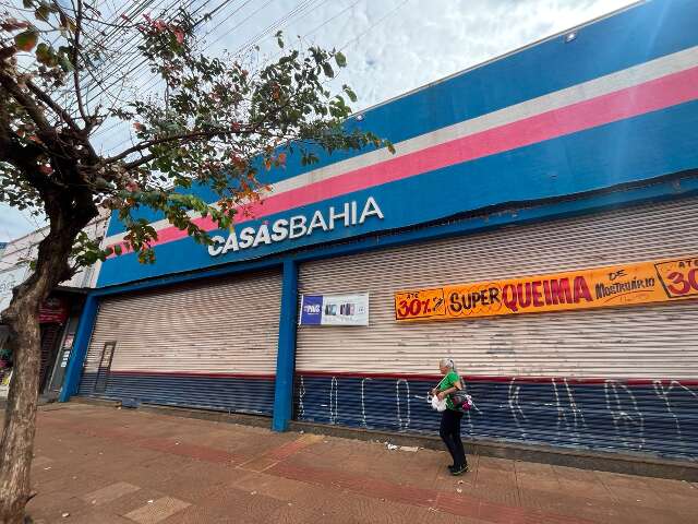 Funcionário lamenta fechamento das Casas Bahia em Ponta Porã