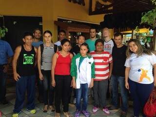 Delegação com judocas de MS disputa campeonato no Rio de Janeiro. (Foto: Divulgação) 