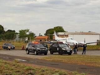 Piloto e vigia foram presos na manhã desta quinta-feira (27). (Foto: Pablo Nogueira/InterativoMS)