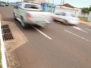 Alta velocidade &eacute; rotina em avenida que teve mais um acidente com morte